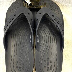 Crocs Baya II flip flop slides in dark navy NWT Mens Size 12